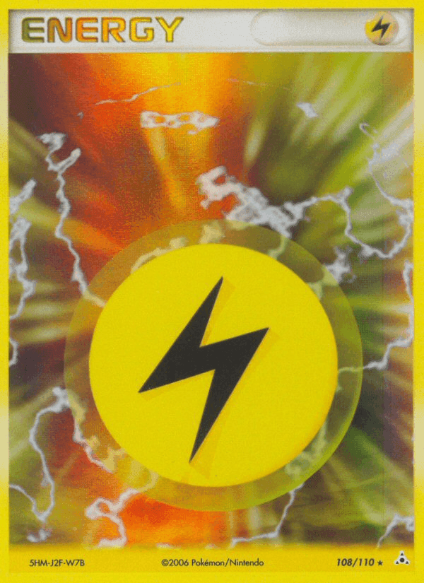 Lightning Energy, card 108 from Holon Phantoms