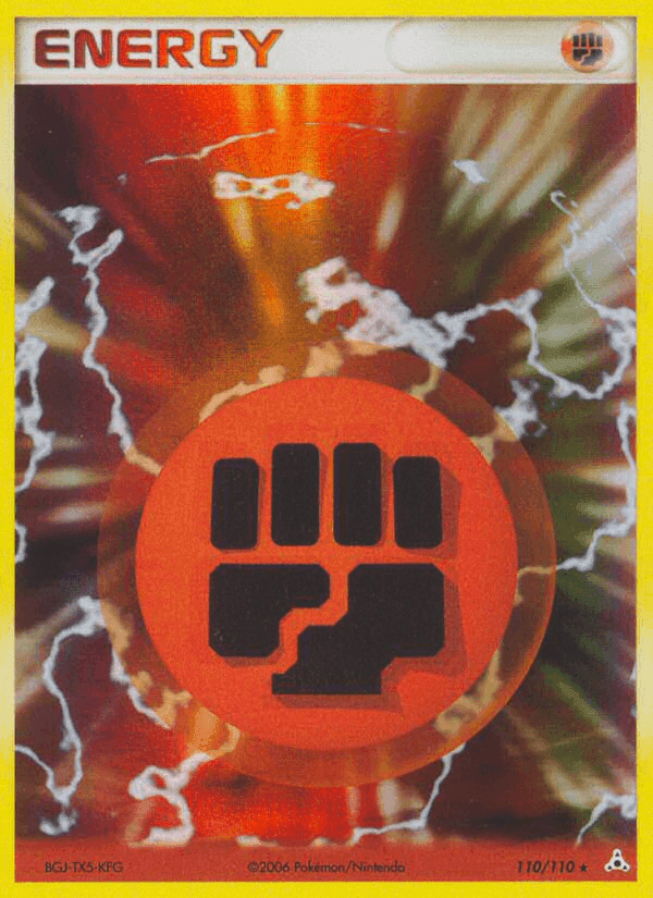 Fighting Energy, card 110 from Holon Phantoms