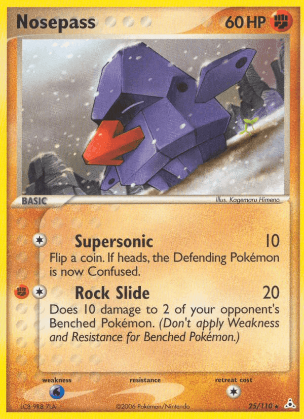 Nosepass, carta 25 de Holon Phantoms
