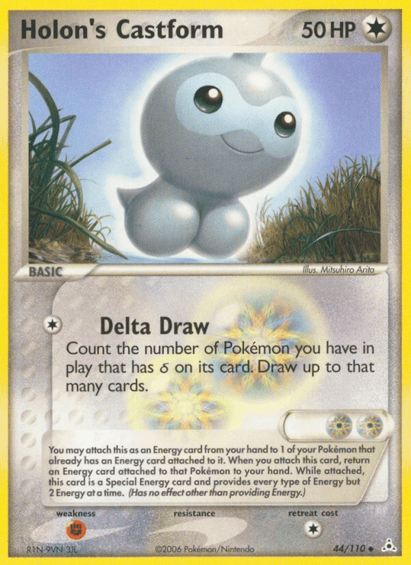 Holon's Castform, carta 44 de Holon Phantoms