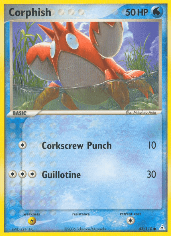 Corphish, card 62 from Holon Phantoms