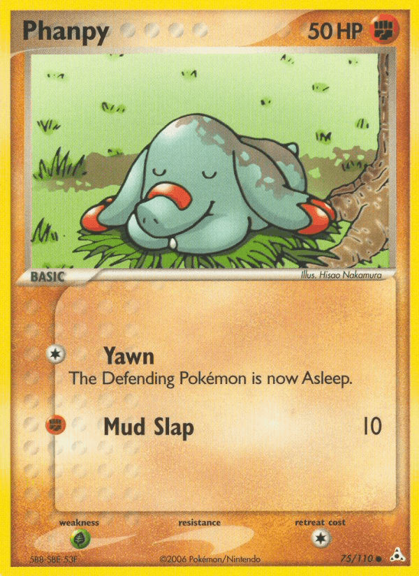 Phanpy, card 75 from Holon Phantoms