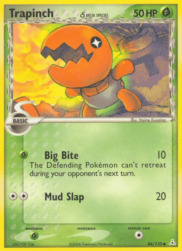 Trapinch δ, card 84 from Holon Phantoms