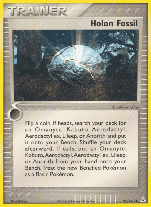 Holon Fossil, card 86 from Holon Phantoms