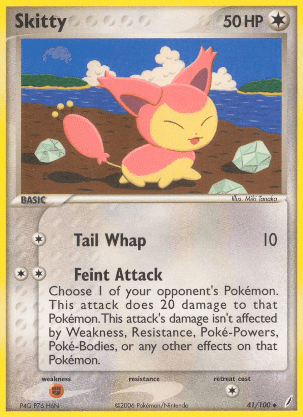 Skitty, carta 41 di EX Guardiani dei Cristalli