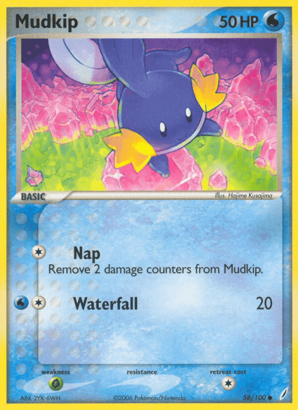 Mudkip, carta 58 de Crystal Guardians