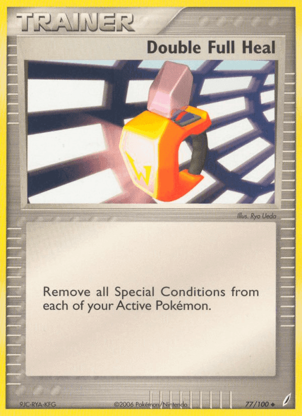 Double Full Heal, card 77 from Crystal Guardians