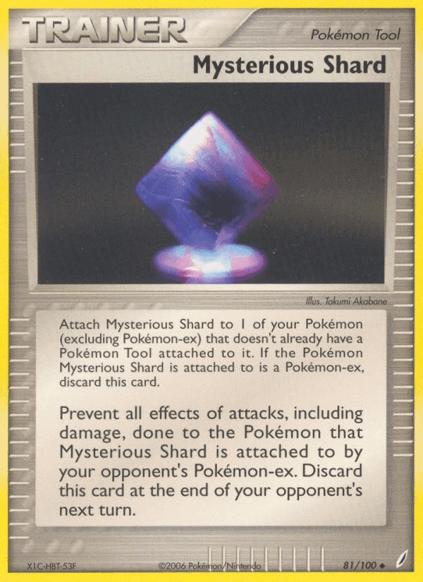 Mysterious Shard, carta 81 di EX Guardiani dei Cristalli