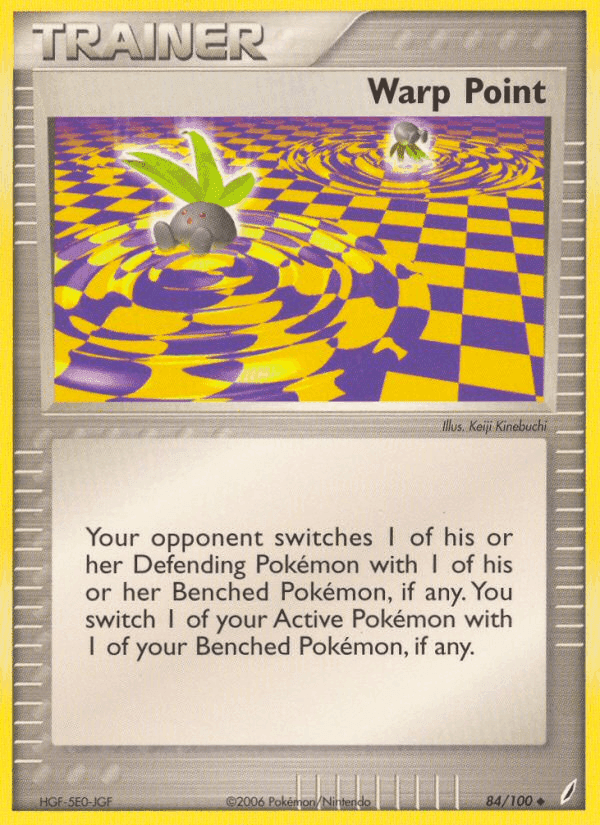 Warp Point, card 84 from Crystal Guardians