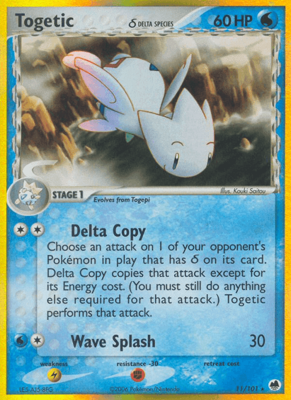 Togetic δ, carta 11 de Dragon Frontiers