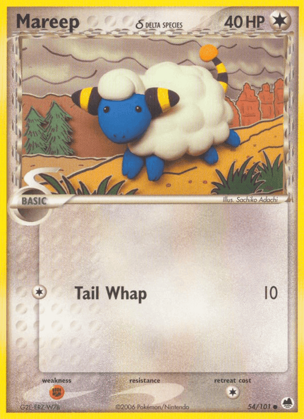 Mareep δ, carta 54 de Dragon Frontiers