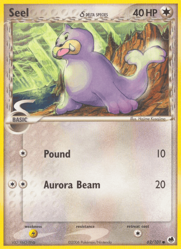 Seel δ, card 62 from Dragon Frontiers