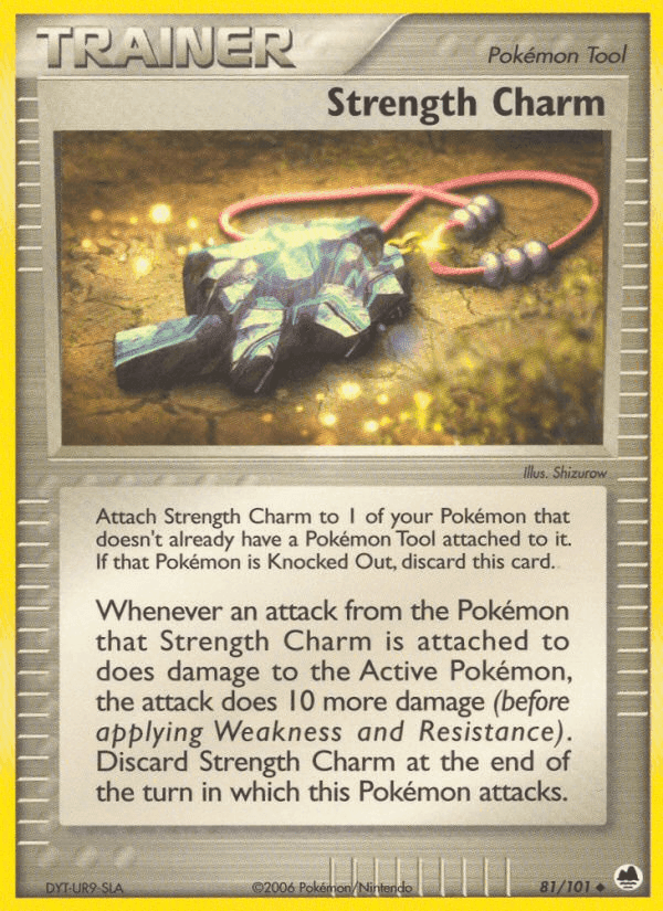 Strength Charm, card 81 from Dragon Frontiers