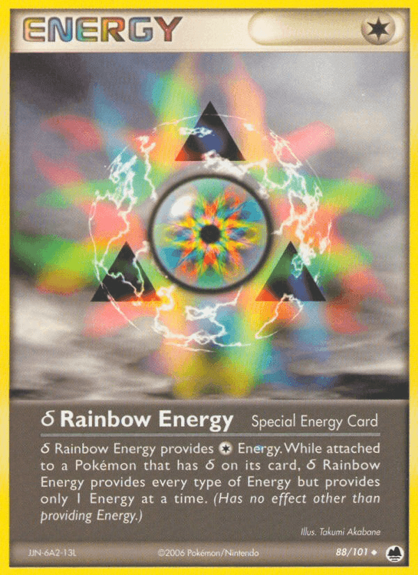 δ Rainbow Energy, carta 88 di EX L'Isola dei Draghi