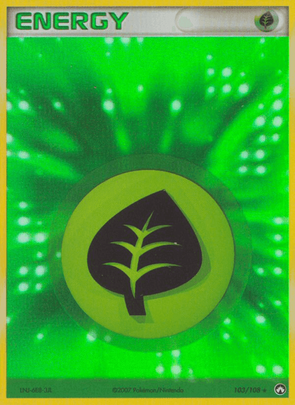 Grass Energy, card 103 from Power Keepers