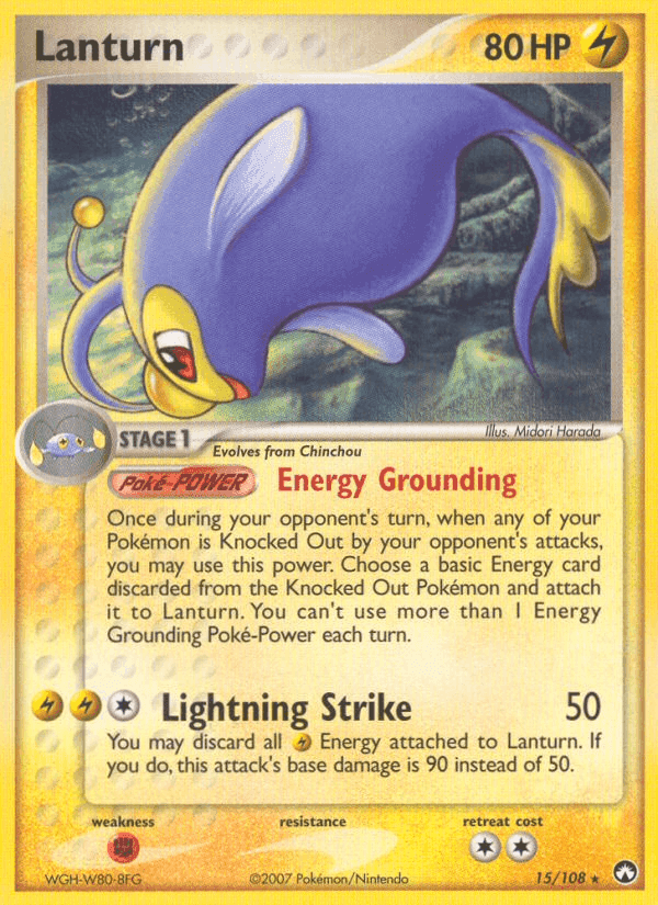 Lanturn, carta 15 de Power Keepers