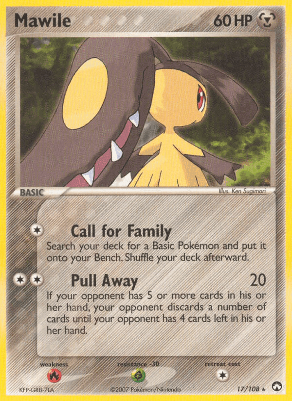 Mawile, card 17 from Power Keepers
