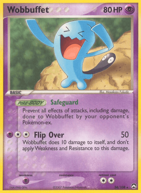Wobbuffet, carta 24 di Power Keepers