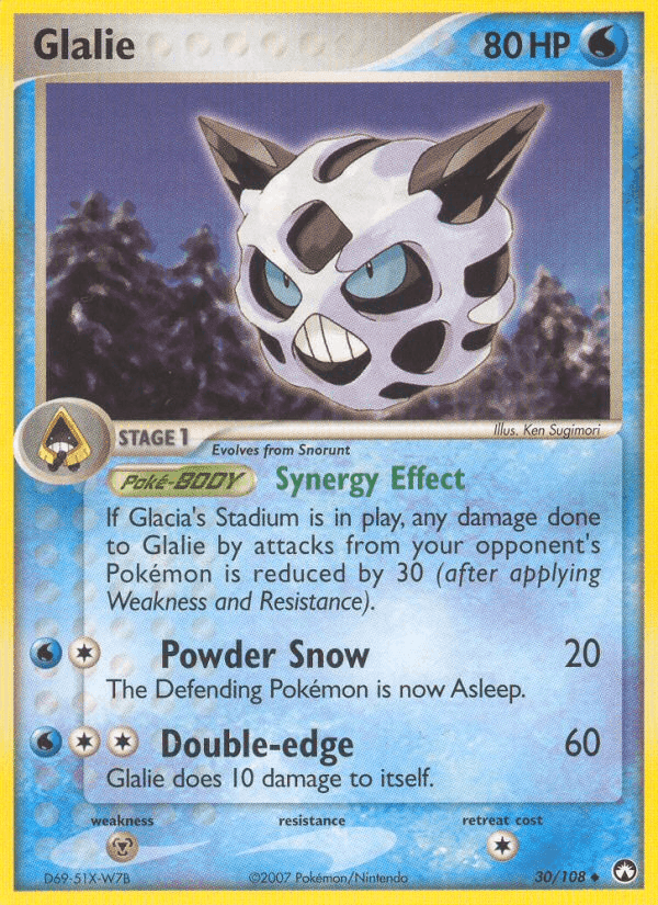 Glalie, carta 30 de Power Keepers