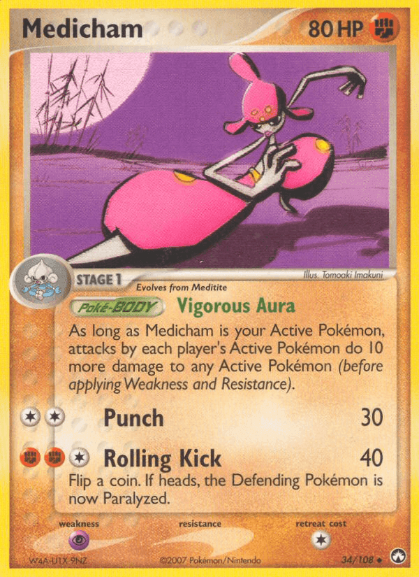 Medicham, carta 34 di Power Keepers
