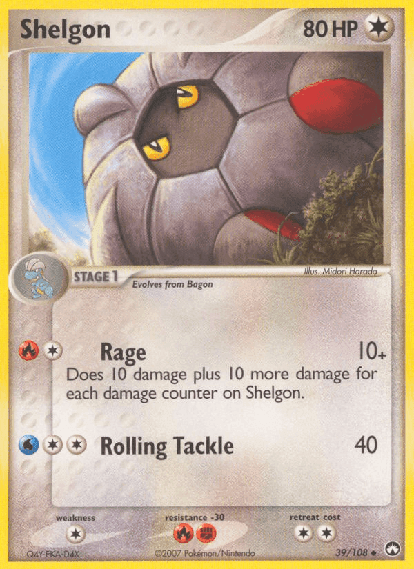 Shelgon, carta 39 di Power Keepers