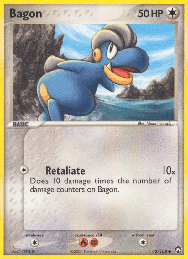 Bagon, carta 43 de Power Keepers