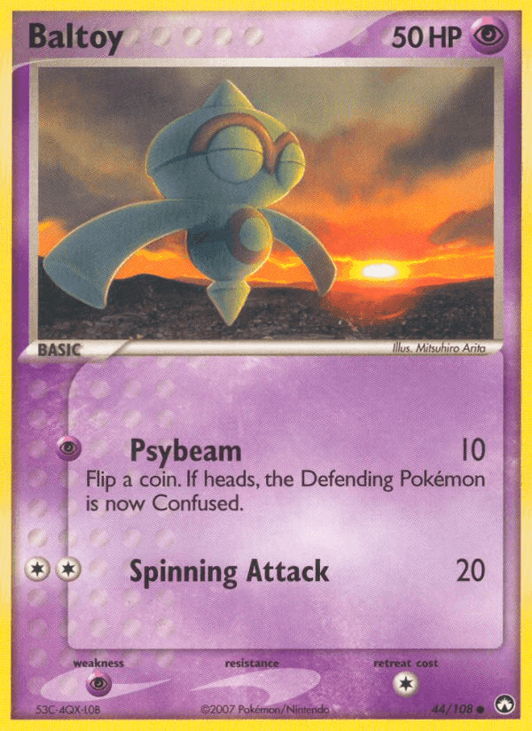 Baltoy, carta 44 de Power Keepers