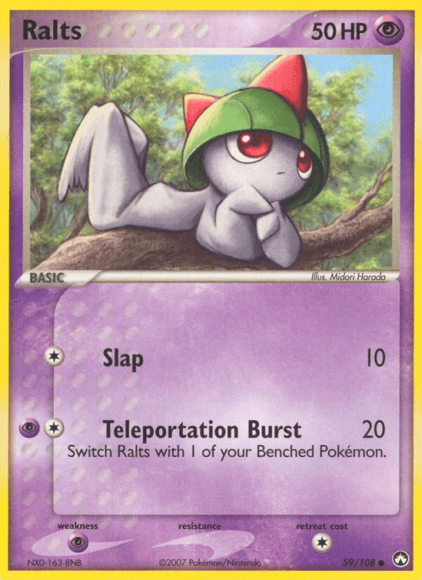 Ralts, carta 59 de Power Keepers