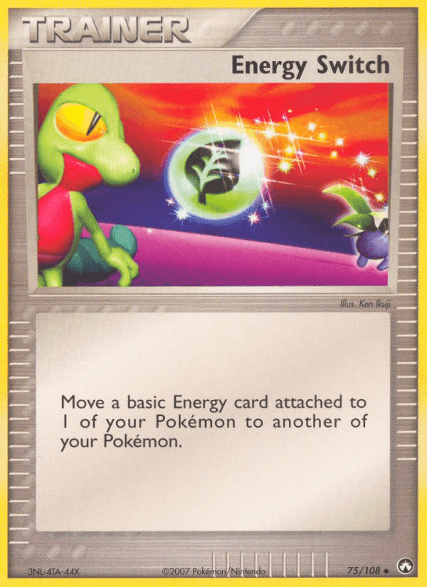 Energy Switch, carta 75 di Power Keepers
