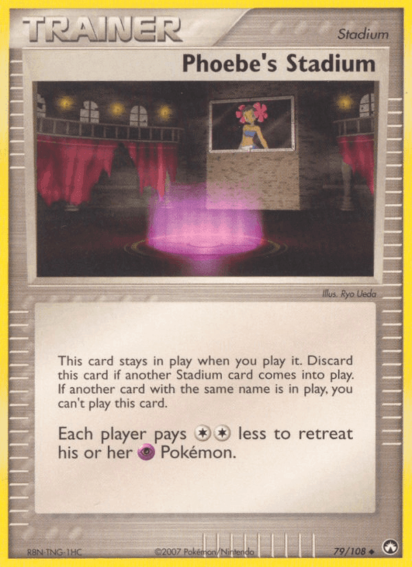 Phoebe's Stadium, card 79 from Power Keepers