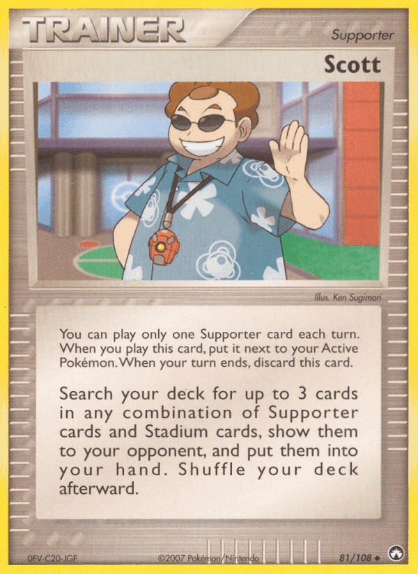 Scott, card 81 from Power Keepers