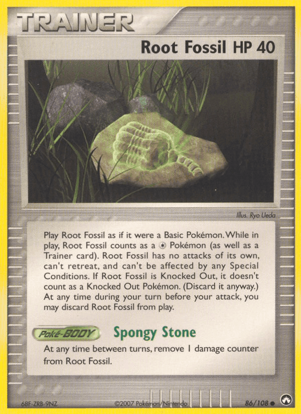 Root Fossil, card 86 from Power Keepers