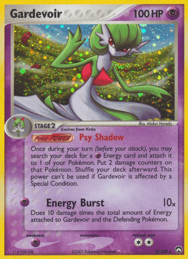 Gardevoir, carta 9 di Power Keepers