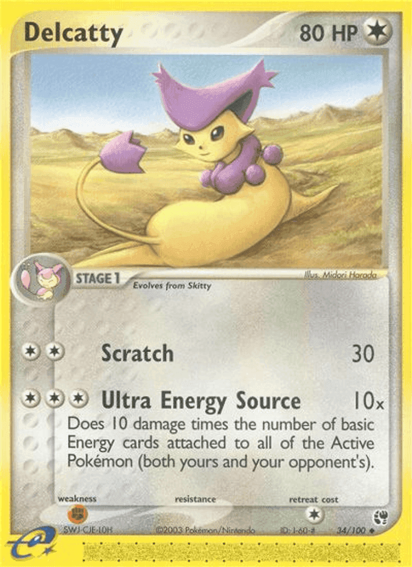 Sandstorm の 34 番、Delcatty