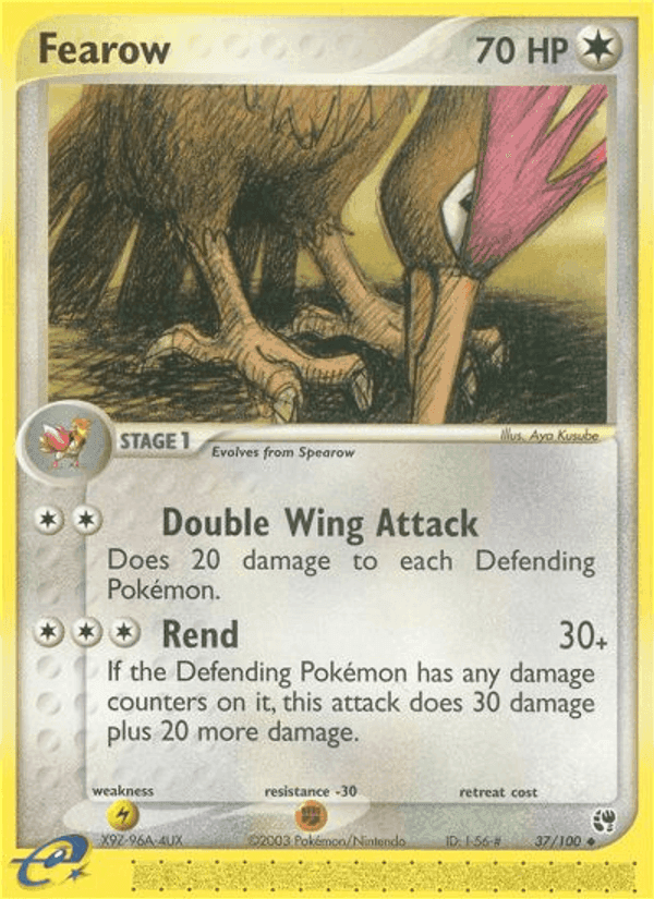 Sandstorm の 37 番、Fearow
