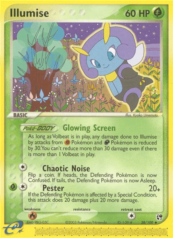Illumise, carta 38 de Sandstorm