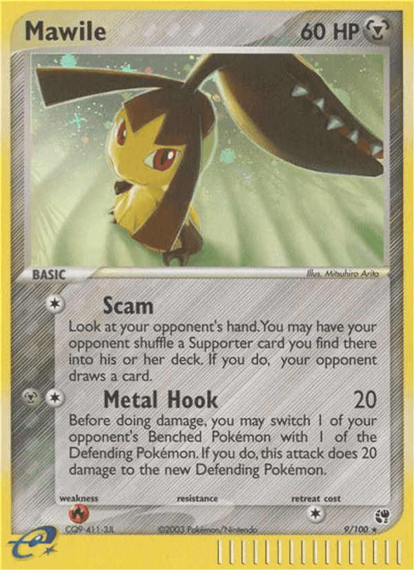 Mawile, carta 9 di EX Tempesta di Sabbia