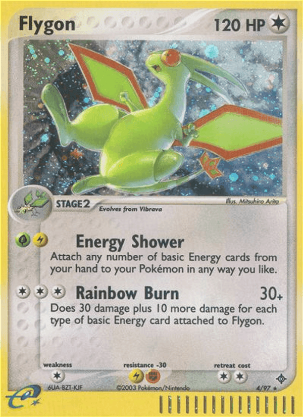 Flygon, carta 4 de Dragon