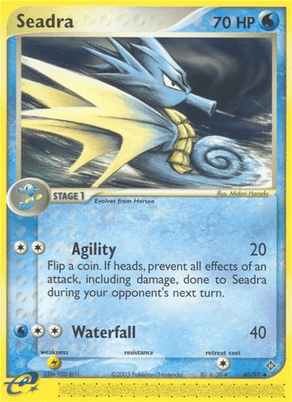Seadra, carta 40 de Dragon