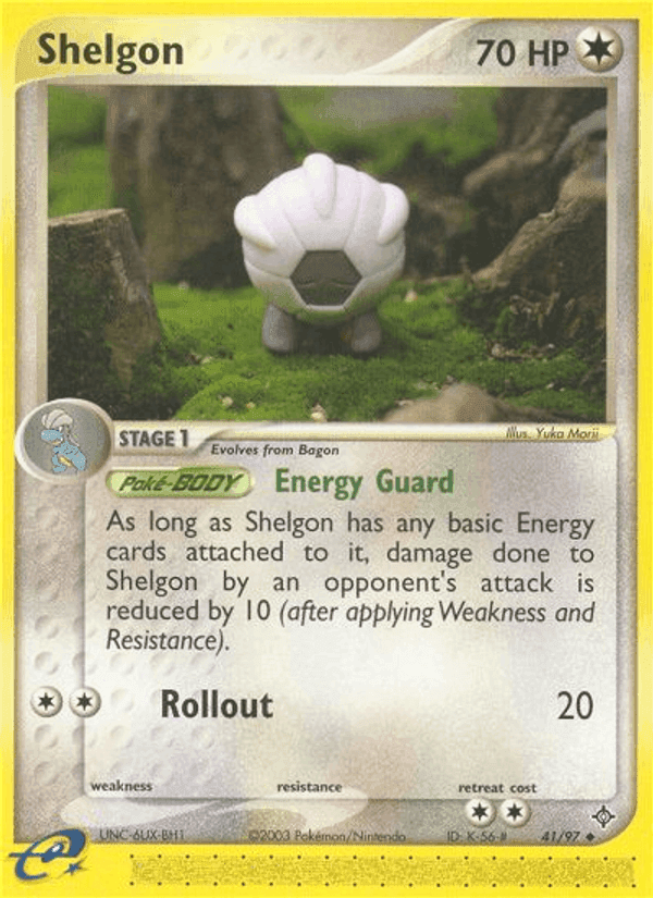 Shelgon, carta 41 di EX Drago