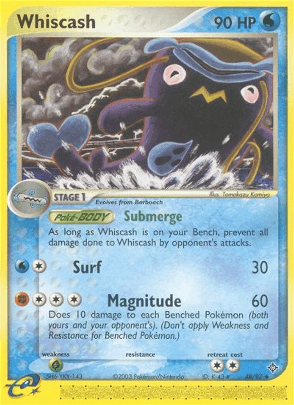 Whiscash, carta 48 di EX Drago