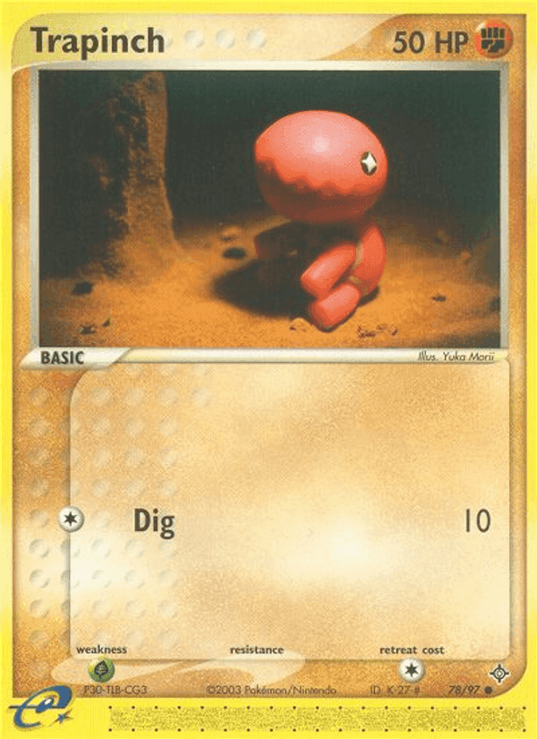 Trapinch, card 78 from Dragon