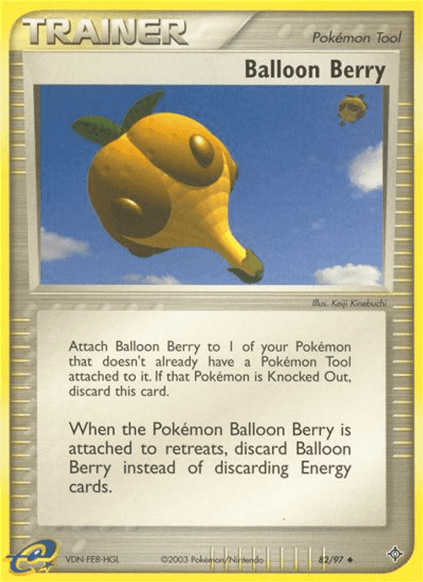Balloon Berry, card 82 from Dragon