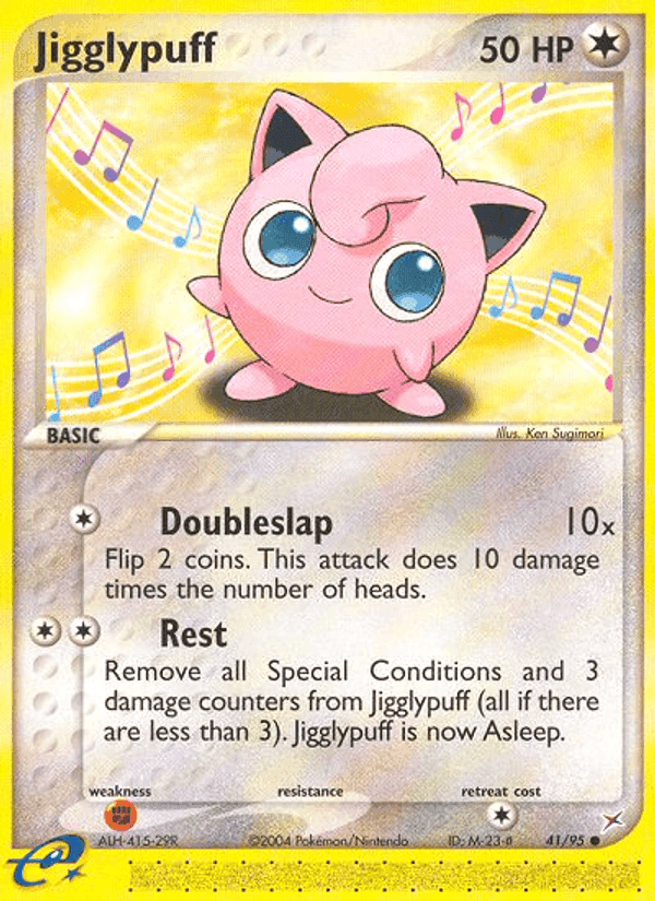 Jigglypuff, carta 41 di EX Team Magma vs Team Idro