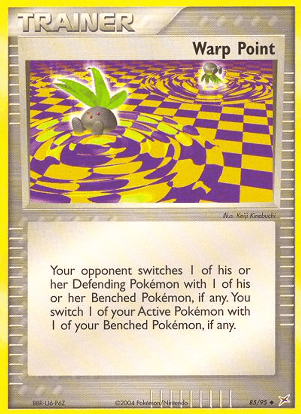 Warp Point, card 85 from Team Magma vs Team Aqua