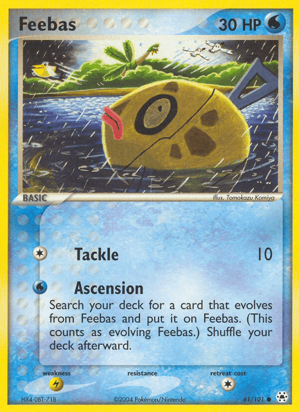 Feebas, card 61 from Hidden Legends