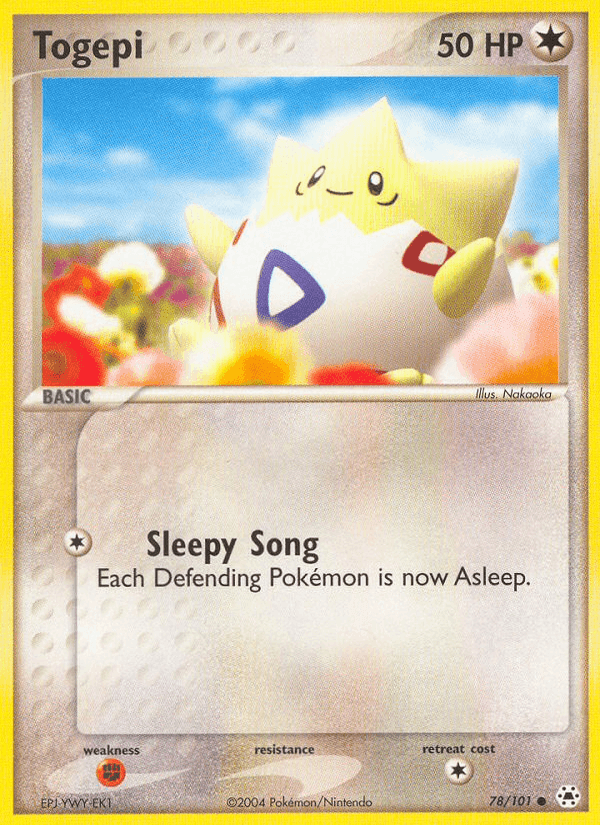 Togepi, carte 78 de Hidden Legends