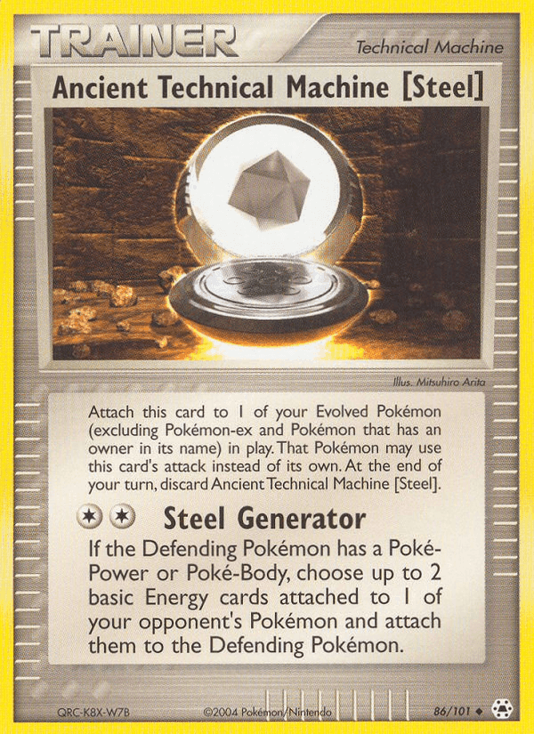 Ancient Technical Machine [Steel], card 86 from Hidden Legends