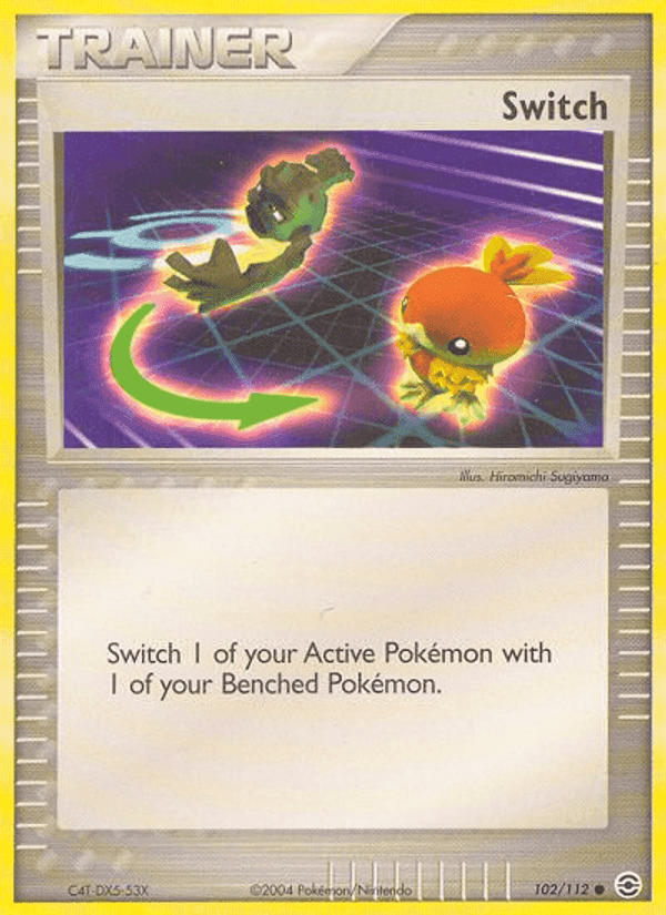 Switch, carta 102 de FireRed & LeafGreen