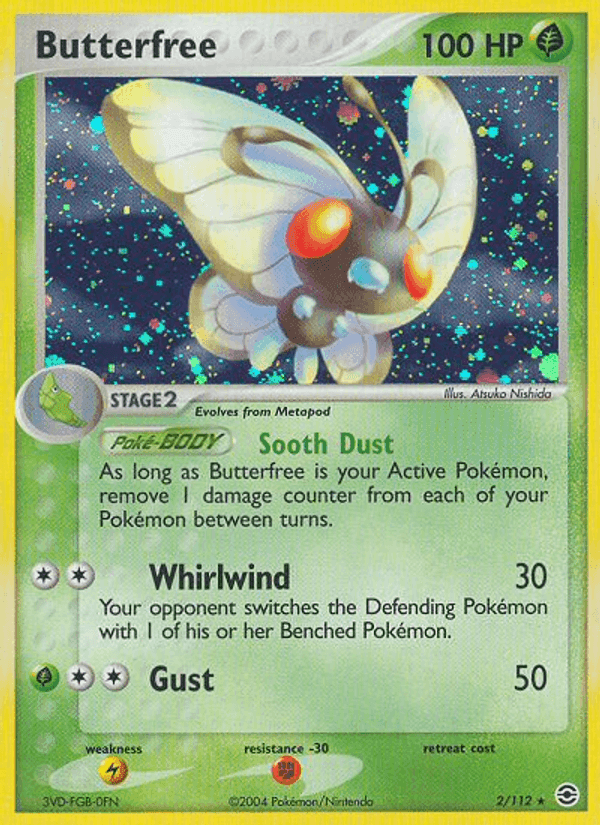 Butterfree, carta 2 de FireRed & LeafGreen